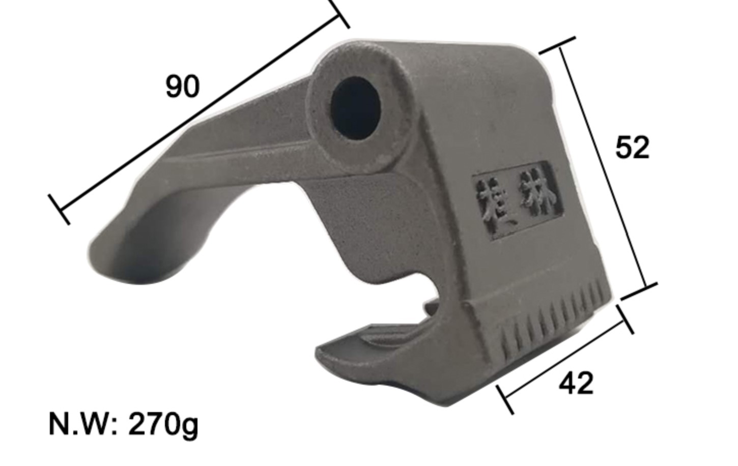 Pressão grossa Rod Casting Parts da maquinaria de empacotamento do aço carbono do OEM